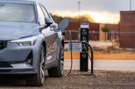 Public EV charge point